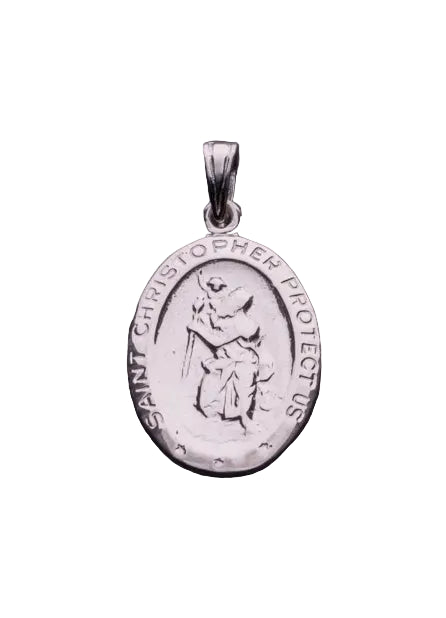 St. Christopher Pendant – Sterling Silver