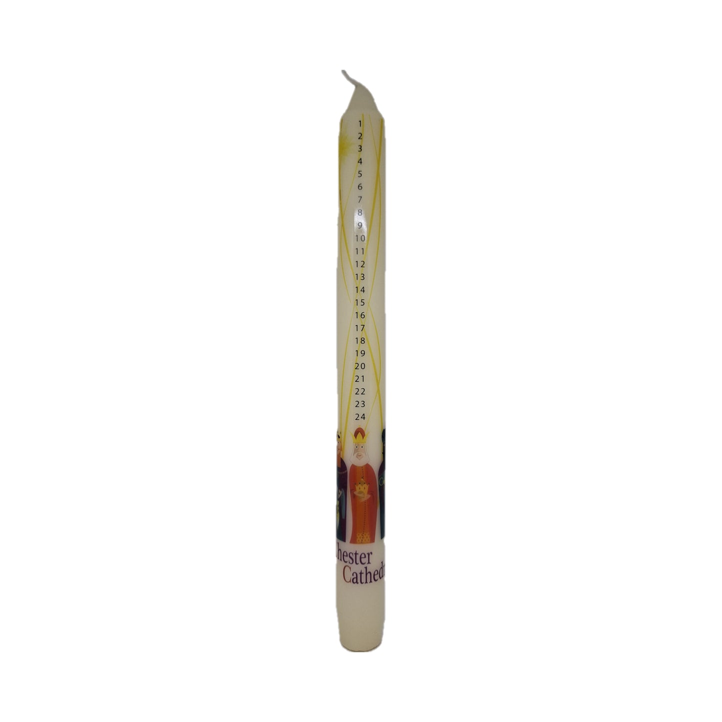 Chester Cathedral Advent Candles - Set of Three