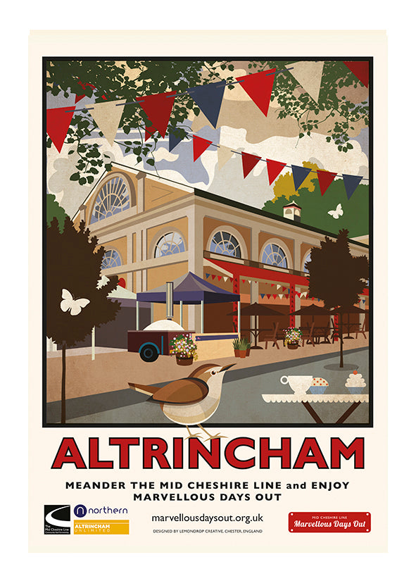 Altrincham A3 Poster