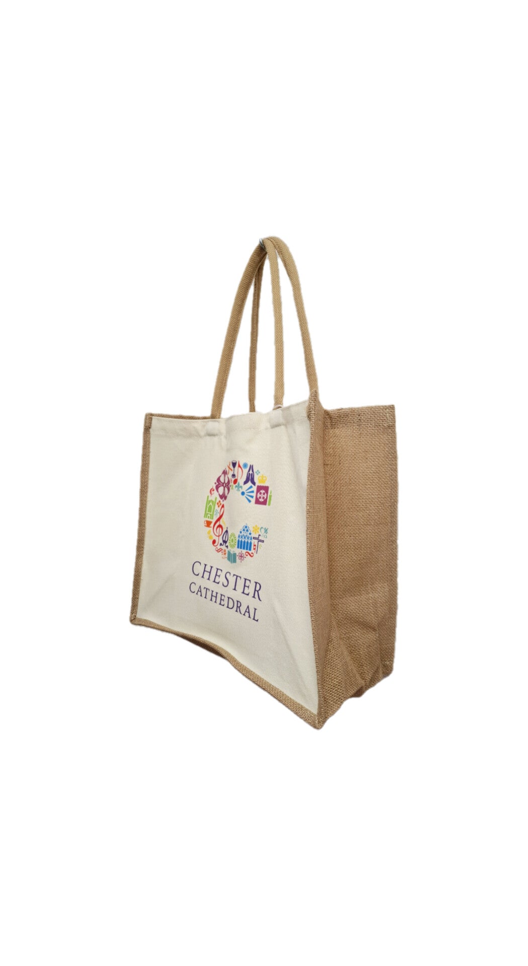 Chester Cathedral Canvas/Jute Bag