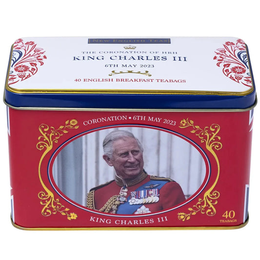 King Charles III Coronation Classic Tea Tin