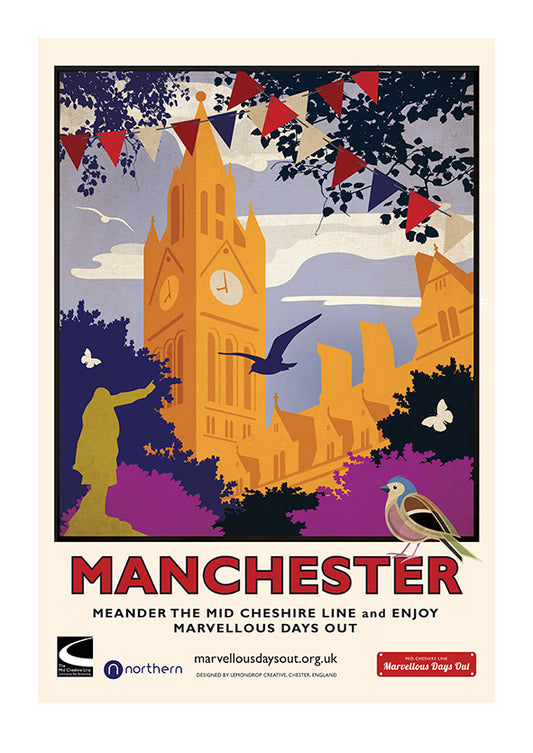 Manchester Town Hall Poster