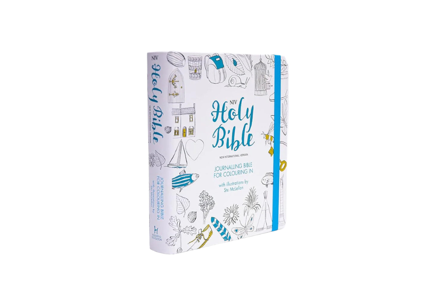 NIV Holy Bible - Journalling Bible for Colouring In