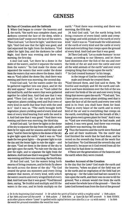 NRSV Updated Edition Holy Bible