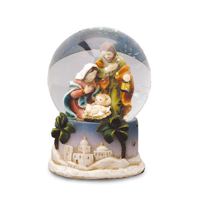 Holy Family Snow Globe