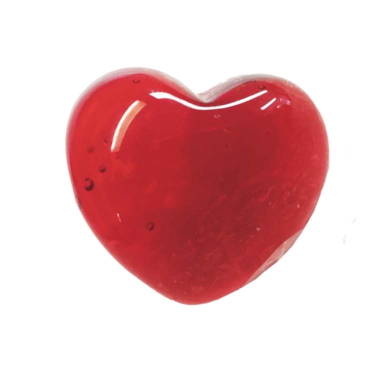 Red Glass Heart