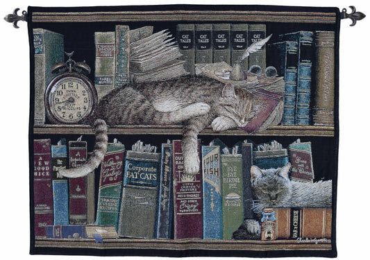 Remington the Well Read Tapestry