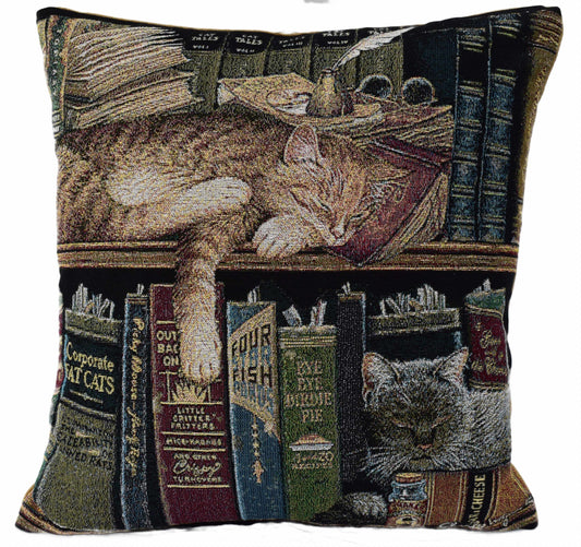 Remington the Well Read Cushion Cover