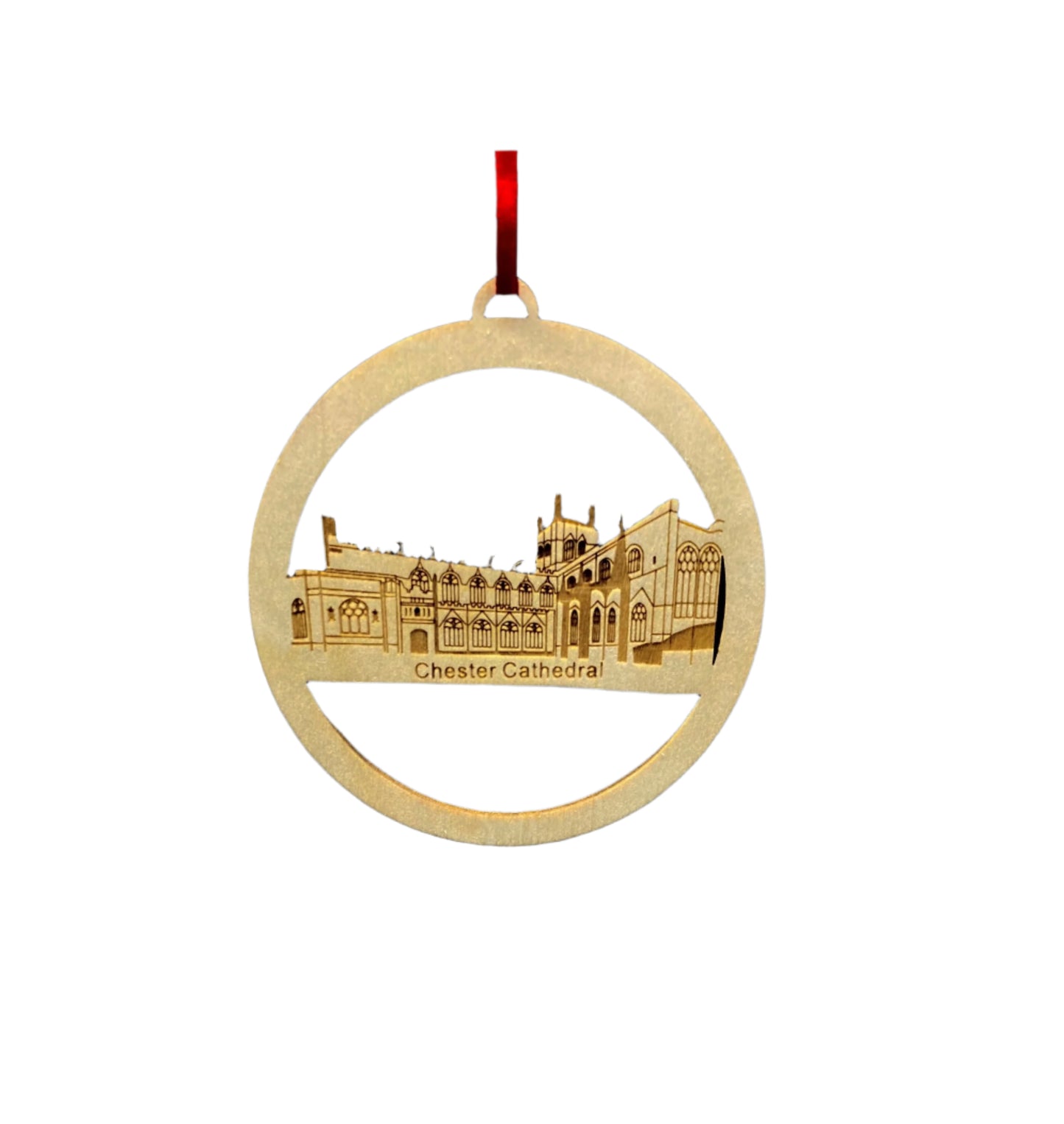 Hanging Decoration - Wooden Chester Cathedral