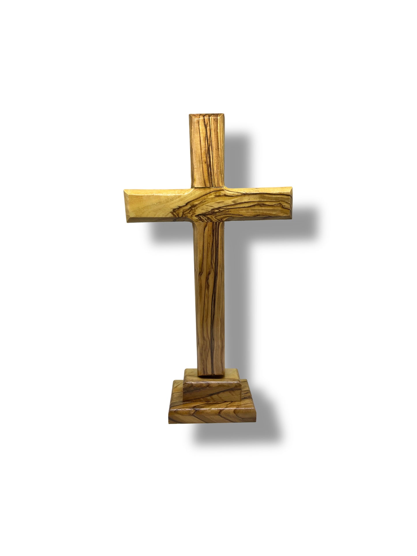 Olive Wood Standing Cross 20cm