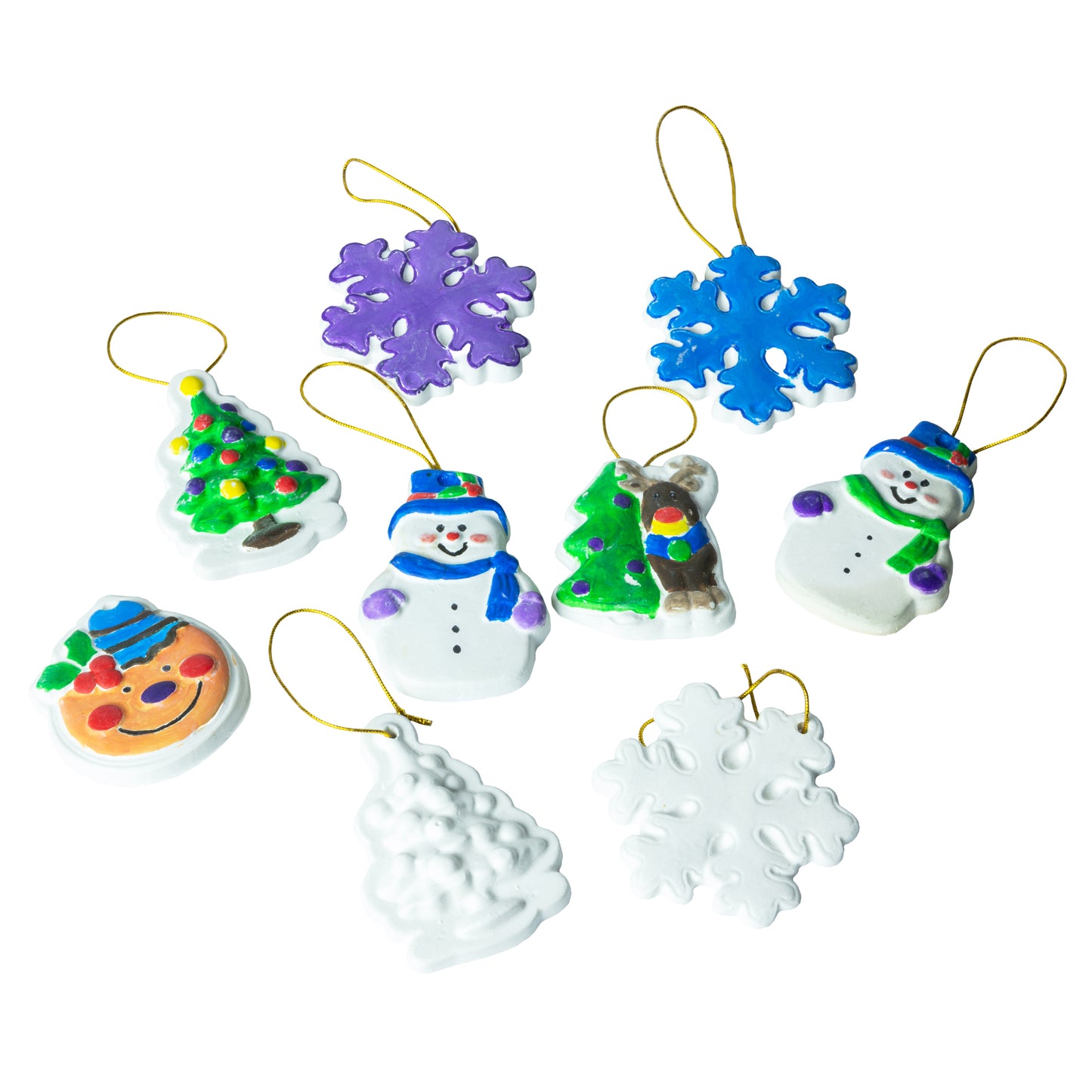 Christmas Make & Decorate Tree Decorations