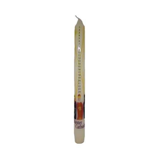 Chester Cathedral Advent Candles - Set of Three