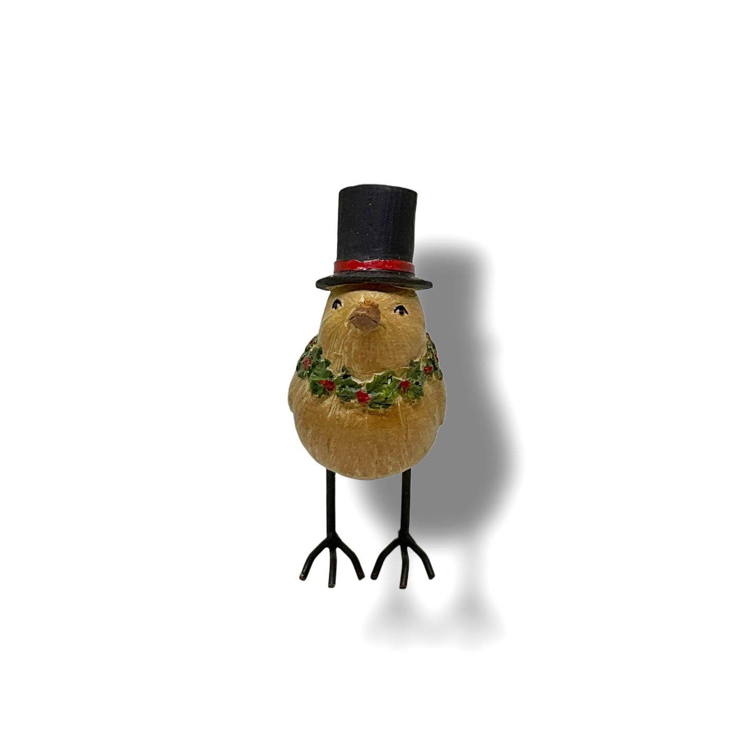 Christmas Bird in Top Hat