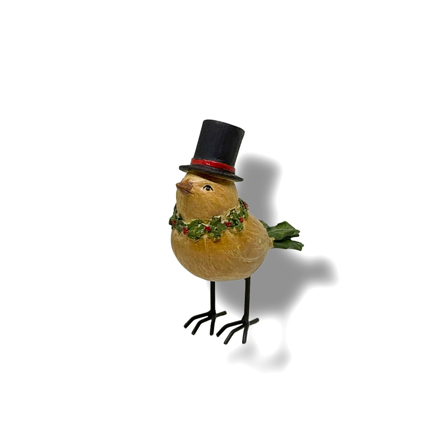 Christmas Bird in Top Hat