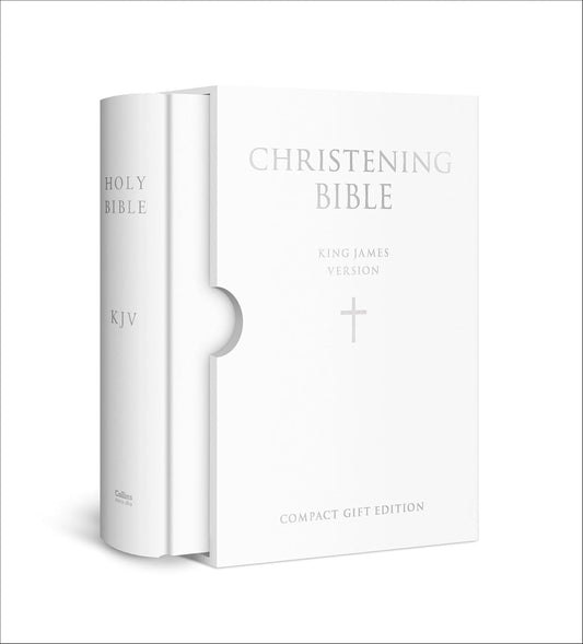 Holy Bible - King James Version Compact Christening Bible
