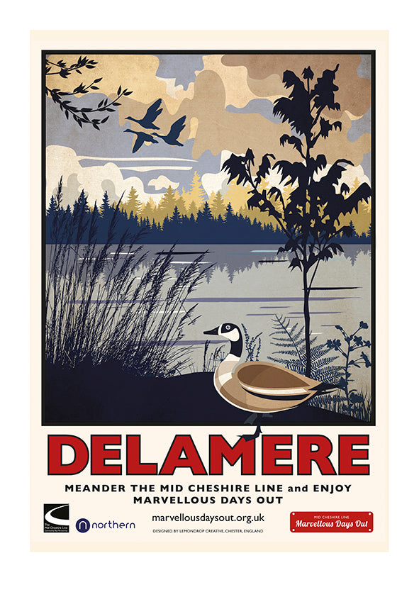 Delamere A2 Poster