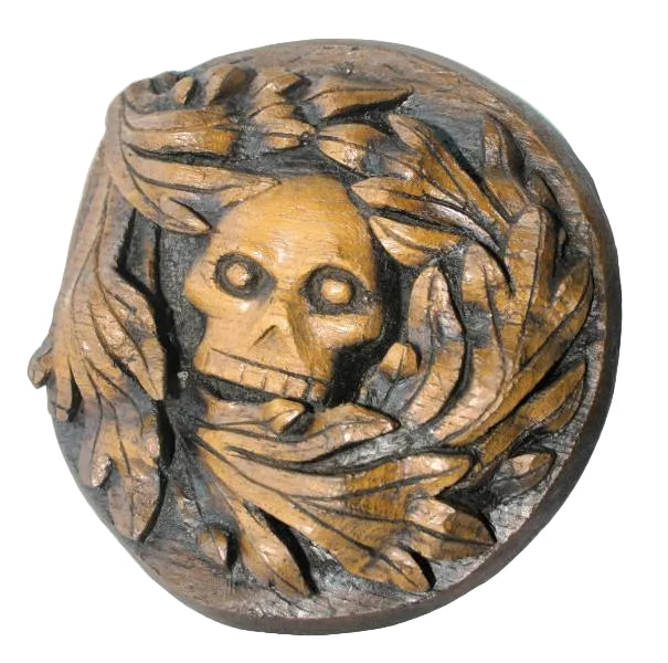 Green Man - Skull