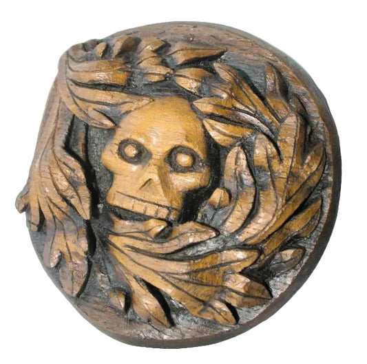 Green Man - Skull