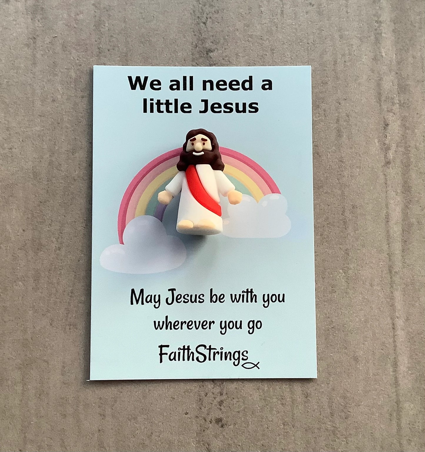 Little Jesus Pocket Hug with Prayer Card