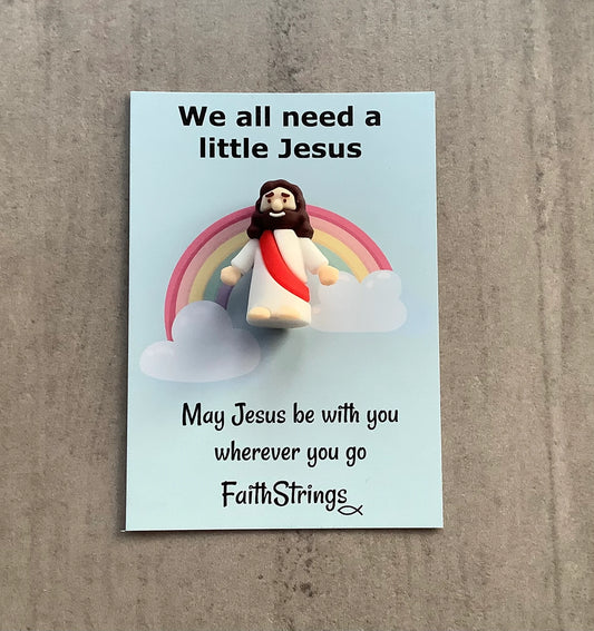 Little Jesus Pocket Hug with Prayer Card
