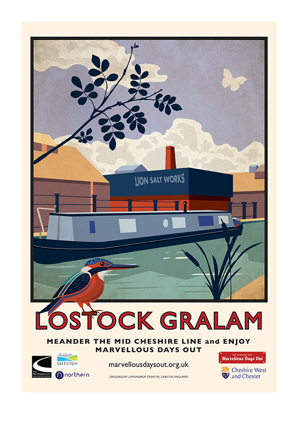 Lostock Gralam A3 Poster