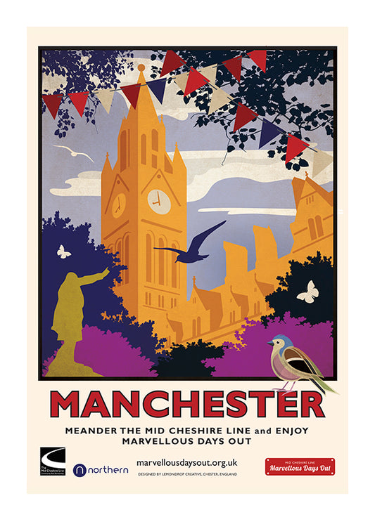 Manchester Town Hall A2 Poster
