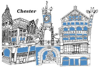 Mandy Billington Chester Fridge Magnet