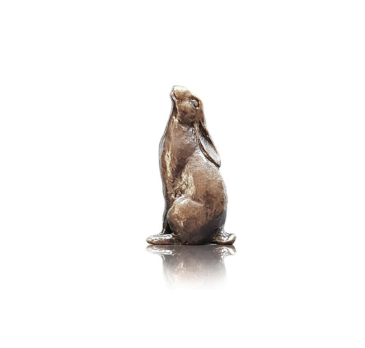Richard Cooper Bronze - Hare Moon Gazing