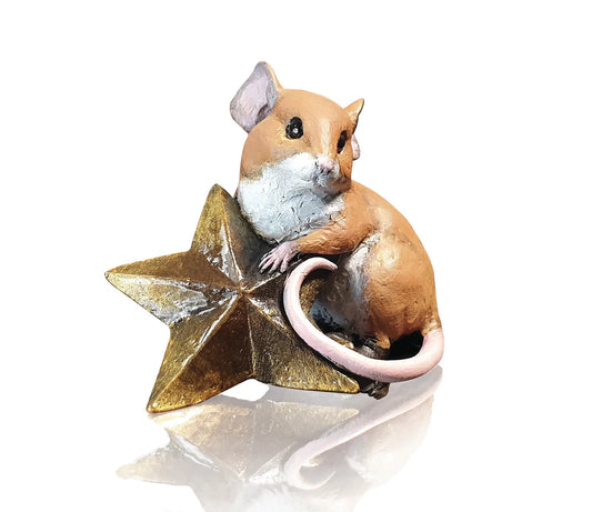 Richard Cooper Bronze - Mouse with Little Star