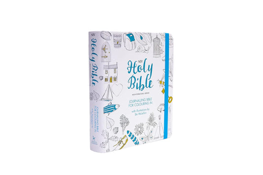 NIV Holy Bible - Journalling Bible for Colouring In