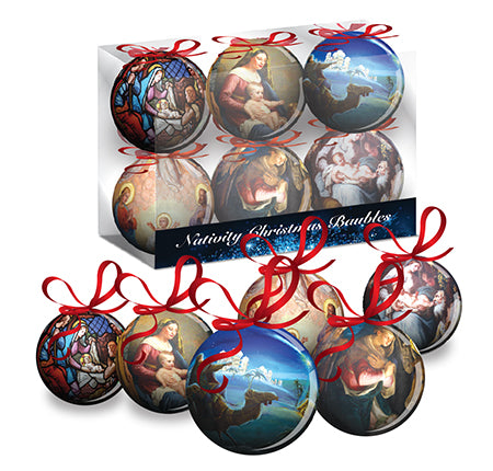 Nativity Christmas Baubles