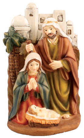 Resin Nativity - Holy Family Trio