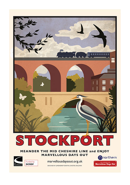 Stockport A3 Poster