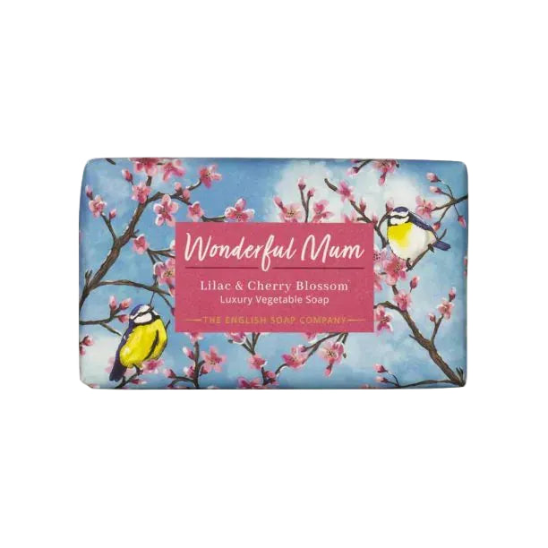 Lilac and Cherry Blossom Wonderful Mum Soap