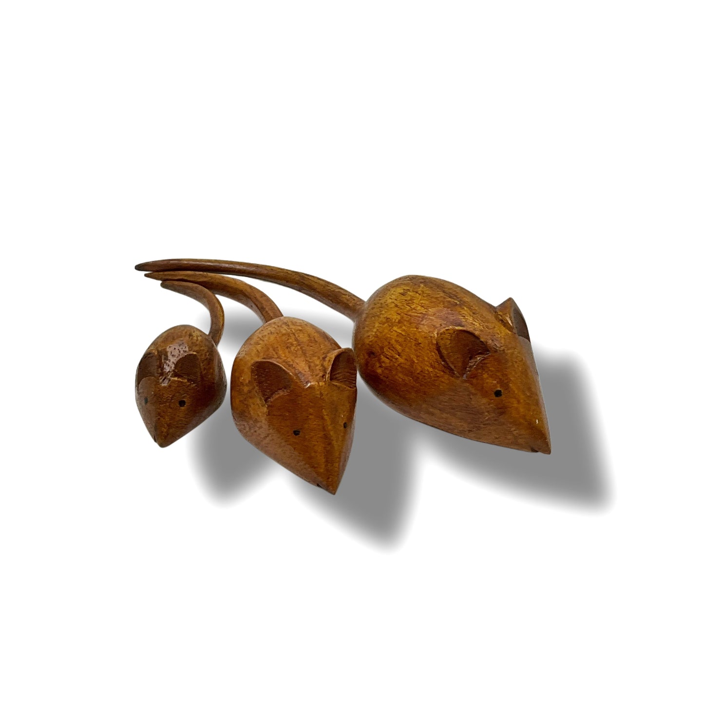 Wooden Mice Set of 3