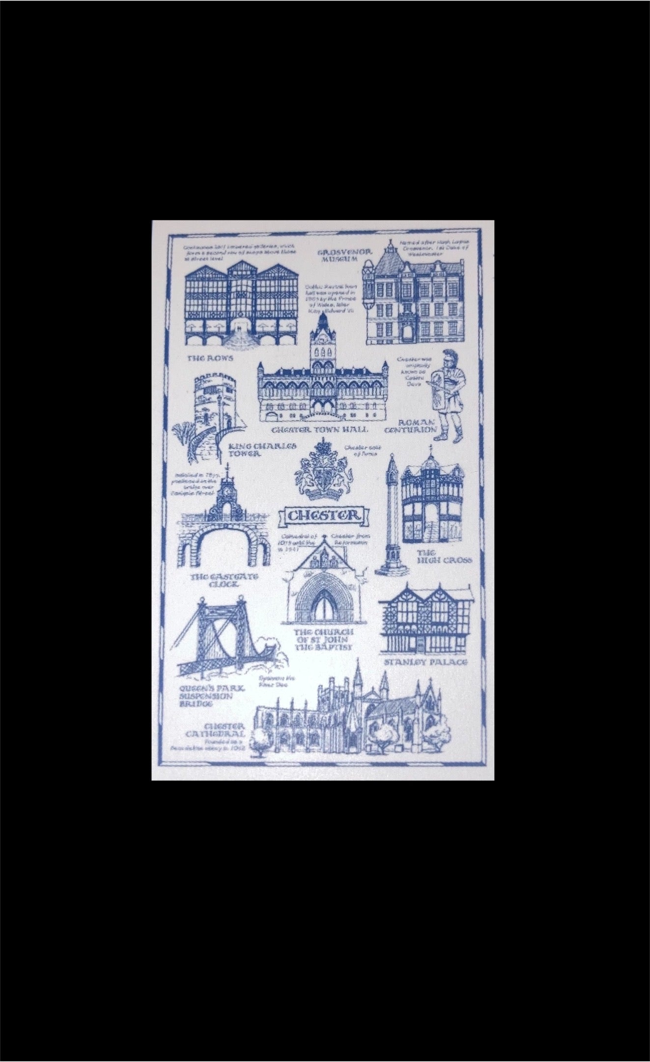 Chester Heritage Tea Towel